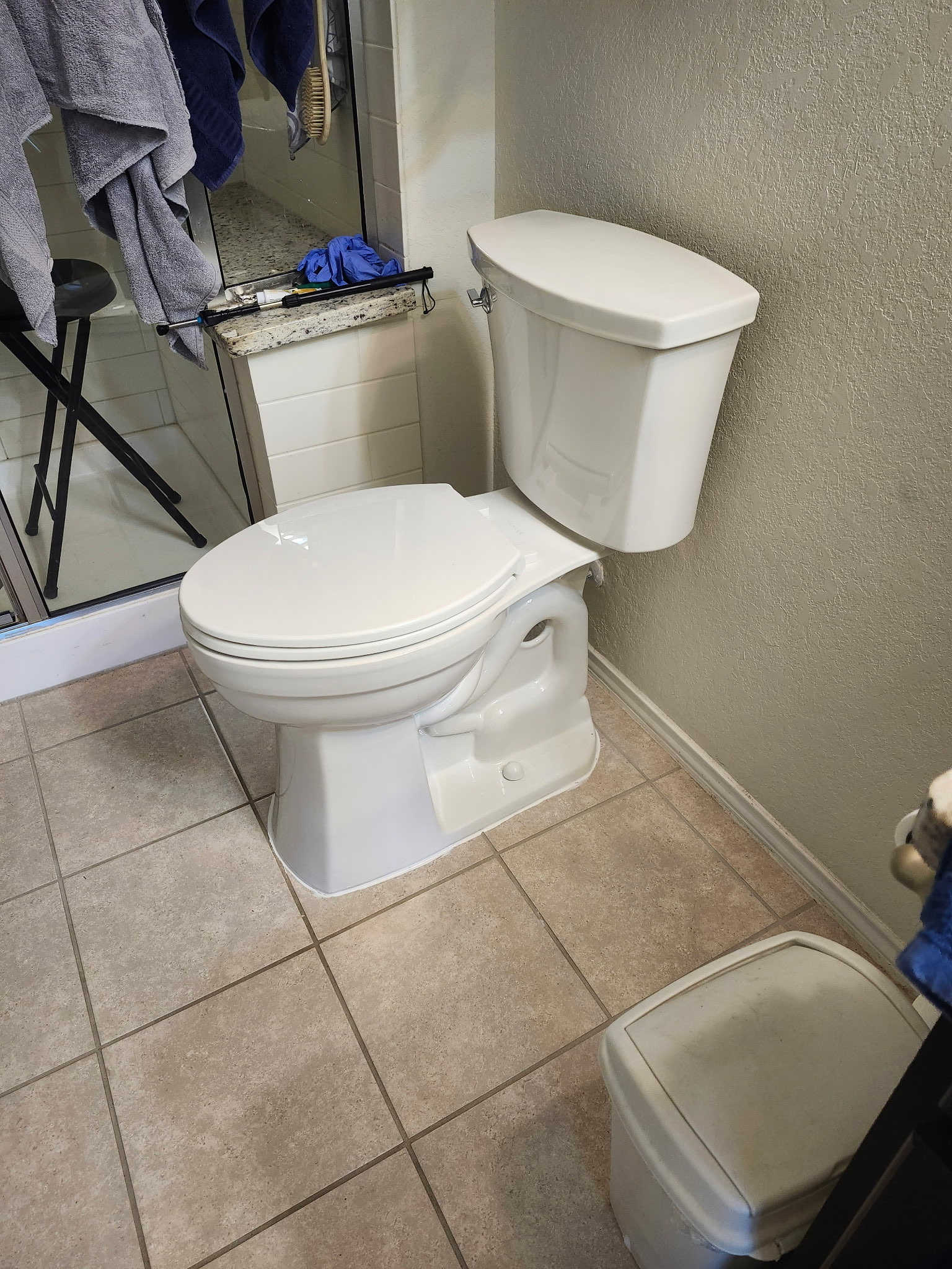 Toilet Install